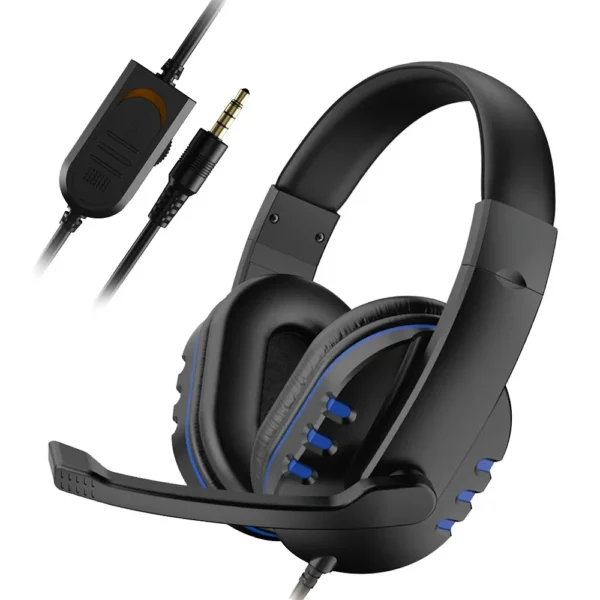 P2 Earphone Earphone For PS4 Wired Game Microphone - Image 4