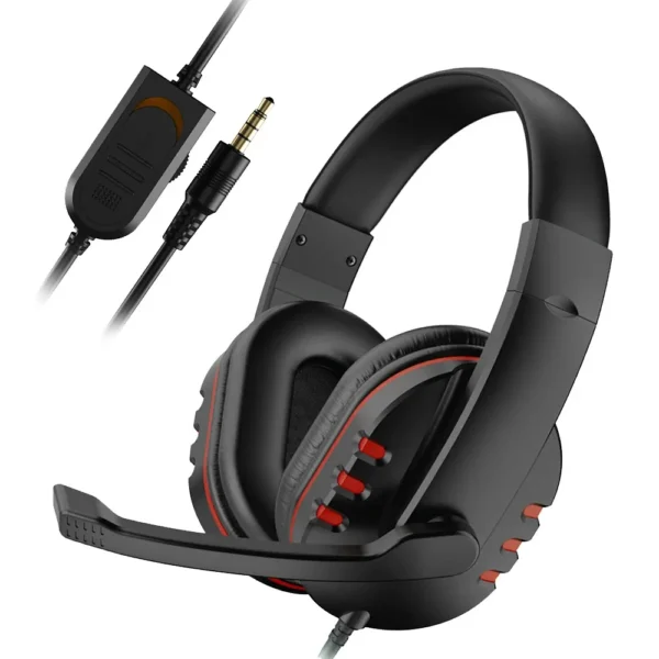 P2 Earphone Earphone For PS4 Wired Game Microphone - Image 5