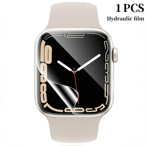 Soft Protector Film For Apple Watch 9 8 7 45mm 41mm Ultra 2 49mm HD Screen Glass Shell Protector iWatch 6 5 4 SE2 44mm 42mm 40mm - Image 7