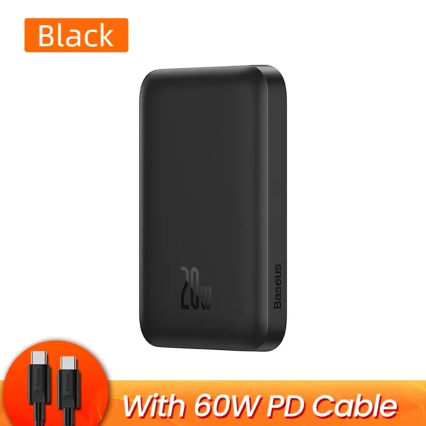 Baseus 6000mAh Power Bank Magnetic Wireless Charger 10000mAh Powerbank For iPhone 12 13 14 Pro Mini Portable External Battery - Image 7