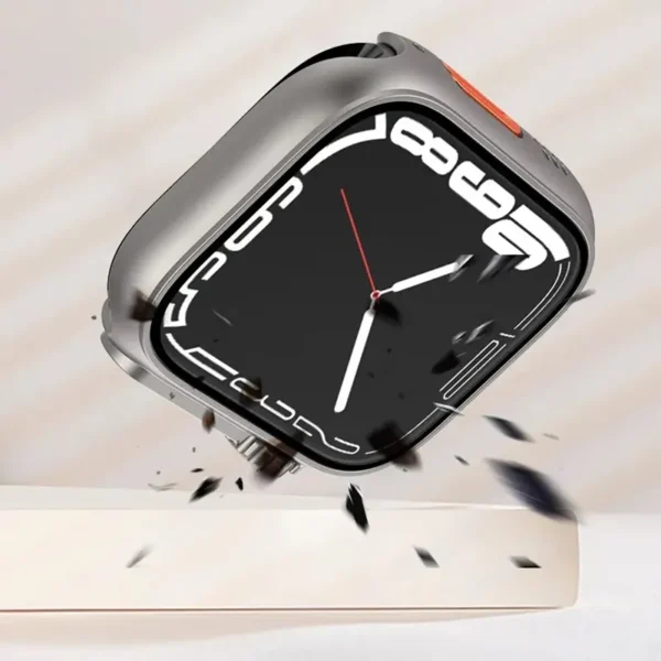 Glass+Case for Apple Watch 44mm 45mm 41mm 40mm 42mm 38mm Screen Protector Cover Change Ultra Bumper iWatch Series 9 8 7  SE 6 5 - Image 4