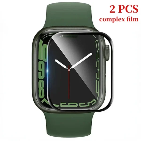 Soft Protector Film For Apple Watch 9 8 7 45mm 41mm Ultra 2 49mm HD Screen Glass Shell Protector iWatch 6 5 4 SE2 44mm 42mm 40mm - Image 11