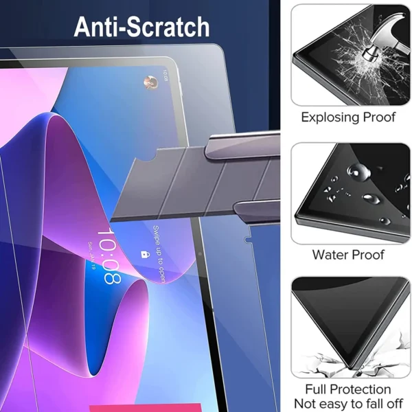 2pcs Tablet Screen Protector for Lenovo Tab P12 Pro 12.6 inch 2021 Protective Film Tempered Glass for TB-Q706F TB-Q706Z - Image 4