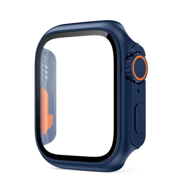 Glass+Case for Apple Watch 44mm 45mm 41mm 40mm 42mm 38mm Screen Protector Cover Change Ultra Bumper iWatch Series 9 8 7  SE 6 5 - Image 19