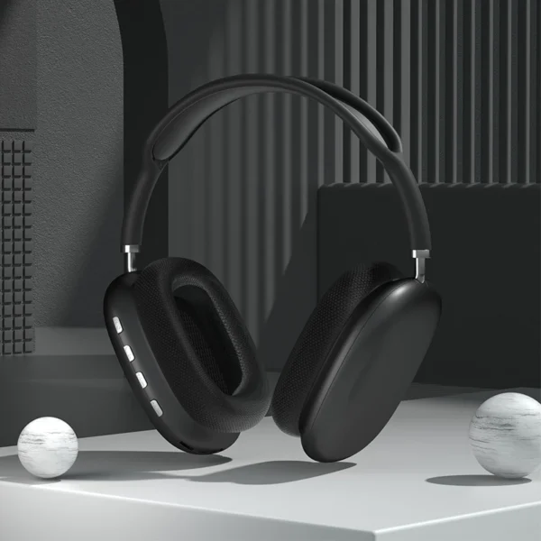 Original P9 Pro Wireless Bluetooth Headphones Noise Cancelling Mic Over Ear Sports Gaming With TF Card Slot Headset For Apple - Image 11
