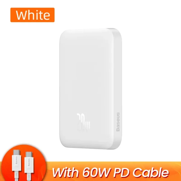 Baseus 6000mAh Power Bank Magnetic Wireless Charger 10000mAh Powerbank For iPhone 12 13 14 Pro Mini Portable External Battery - Image 8