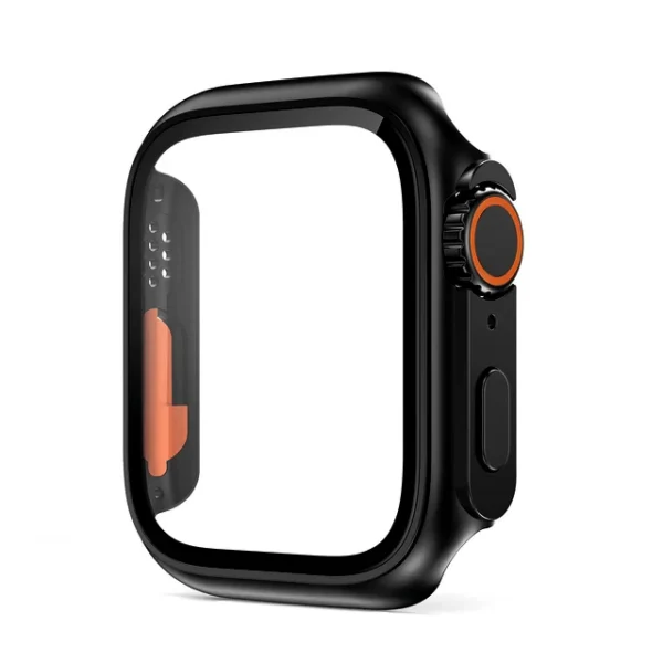 Glass+Case for Apple Watch 44mm 45mm 41mm 40mm 42mm 38mm Screen Protector Cover Change Ultra Bumper iWatch Series 9 8 7  SE 6 5 - Image 13