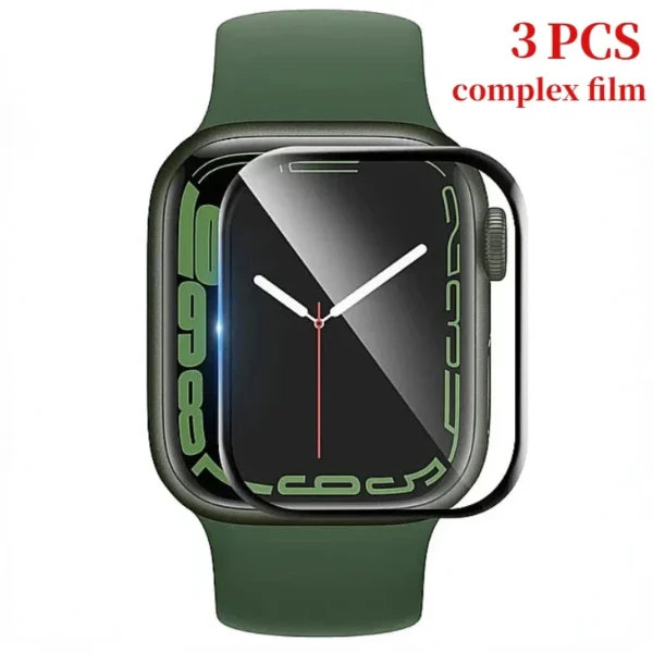Soft Protector Film For Apple Watch 9 8 7 45mm 41mm Ultra 2 49mm HD Screen Glass Shell Protector iWatch 6 5 4 SE2 44mm 42mm 40mm - Image 12