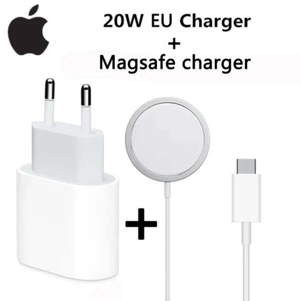 Original 20W USB-C Power Adapter For iphone 15 14 13 mini Pro Max Type C fast charger for Apple Cable for iPhone X XS 11 12 Plus - Image 4