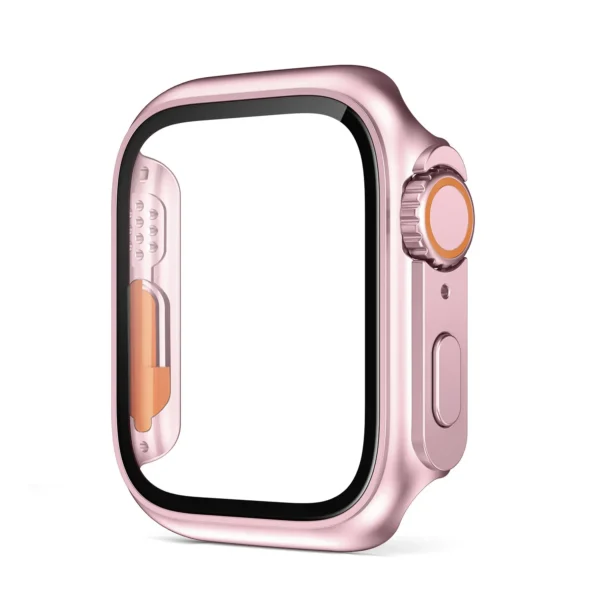Glass+Case for Apple Watch 44mm 45mm 41mm 40mm 42mm 38mm Screen Protector Cover Change Ultra Bumper iWatch Series 9 8 7  SE 6 5 - Image 17