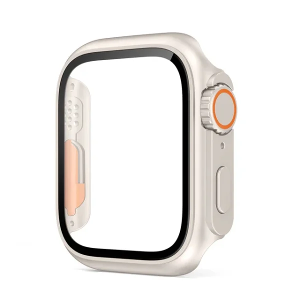 Glass+Case for Apple Watch 44mm 45mm 41mm 40mm 42mm 38mm Screen Protector Cover Change Ultra Bumper iWatch Series 9 8 7  SE 6 5 - Image 15