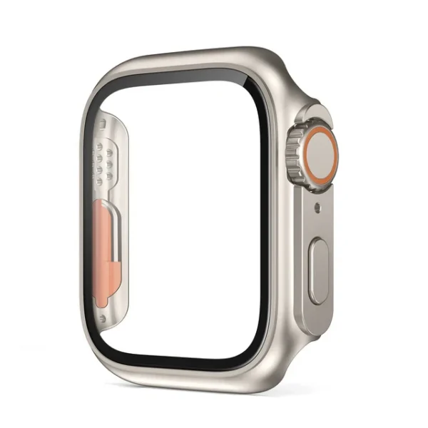 Glass+Case for Apple Watch 44mm 45mm 41mm 40mm 42mm 38mm Screen Protector Cover Change Ultra Bumper iWatch Series 9 8 7  SE 6 5 - Image 12