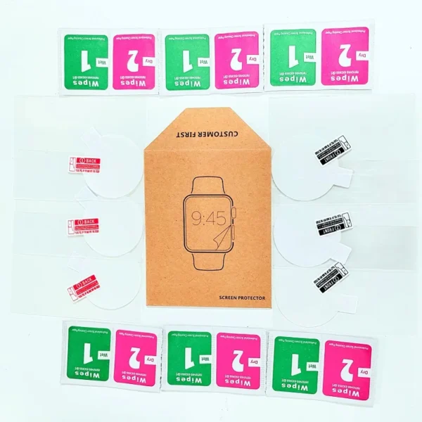 Smartwatch Smart Watch Screen Protector Film 42mm 40mm 39mm 38mm 37mm 36mm 35mm 34mm 33mm 44mm 30mm-46mm Smart Watch Accessories - Image 6