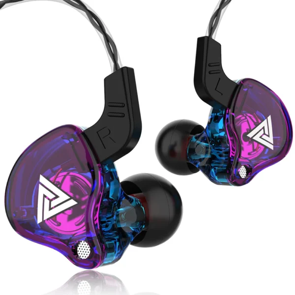 QKZ AK6 Running Band Microphone Headphones Copper Driver 3.5mm Hi-Fi Sports Headphones In-Ear Headphones Music Earbuds - Image 10