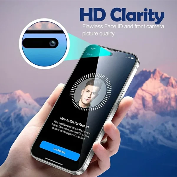 4PCS 60D Full Cover Protective Glass For IPhone 15 11 X XR XS MAX 6 7 8 Plus Screen Protectors On iPhone 13 12 Mini 14 Pro Glass - Image 6