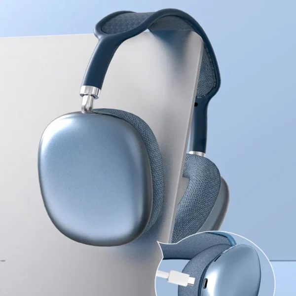 Original P9 Pro Wireless Bluetooth Headphones Noise Cancelling Mic Over Ear Sports Gaming With TF Card Slot Headset For Apple - Image 6