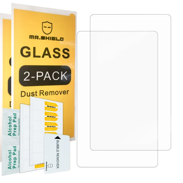 Mr.Shield [2-PACK] Screen Protector For TECLAST P85T Tablet 8 Inch [Tempered Glass] [Glass with 9H Hardness] Screen Protector - Image 2