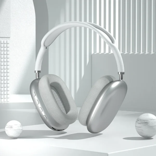 Original P9 Pro Wireless Bluetooth Headphones Noise Cancelling Mic Over Ear Sports Gaming With TF Card Slot Headset For Apple - Image 8