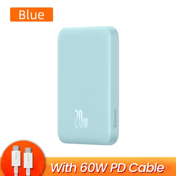 Baseus 6000mAh Power Bank Magnetic Wireless Charger 10000mAh Powerbank For iPhone 12 13 14 Pro Mini Portable External Battery - Image 9