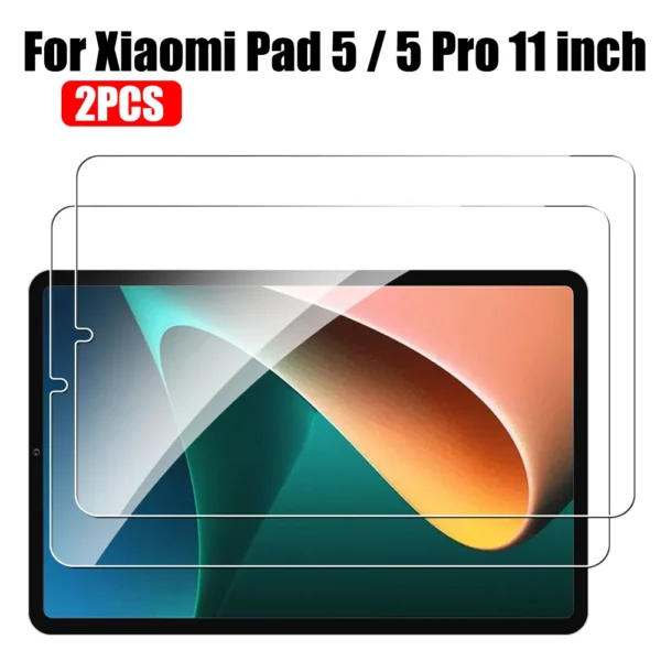 2Pcs Tempered Glass For Xiaomi Mi Pad 5 6 Pro 11 Inch Screen Protector For Redmi Pad 10.6 Inch Tablet Film - Image 7