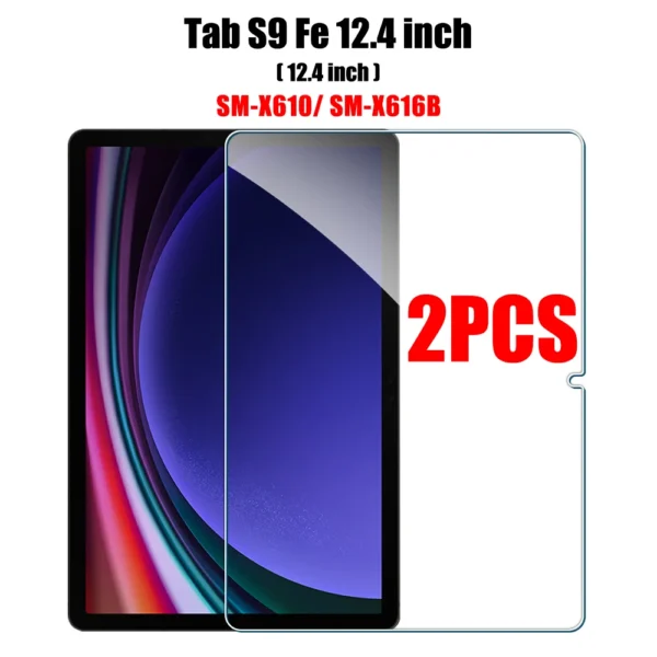 2PCS Tempered Glass Screen Protector for Samsung Galaxy Tab S8 Ultra Plus S6 Lite S7 Fe A7 Lite A8 S9 A9 Tablet Accessories Film - Image 23