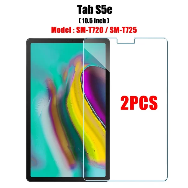 2PCS Tempered Glass Screen Protector for Samsung Galaxy Tab S8 Ultra Plus S6 Lite S7 Fe A7 Lite A8 S9 A9 Tablet Accessories Film - Image 10